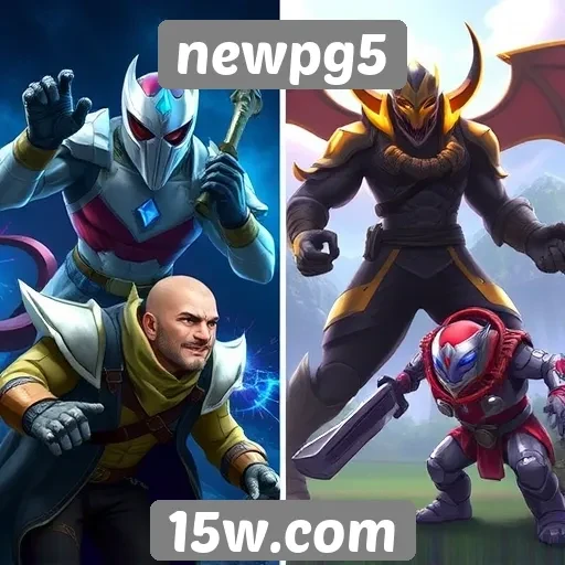 Comparação de jogos disponíveis no newpg5 e concorrentes